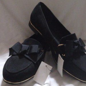 Extra Wide Faux Suede Loafers